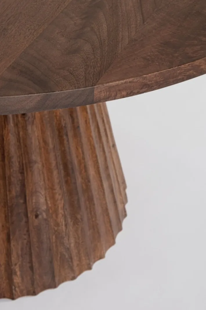 Bizzotto Tavoli>TAVOLO IN LEGNO NATURALE D120 - ORISSA