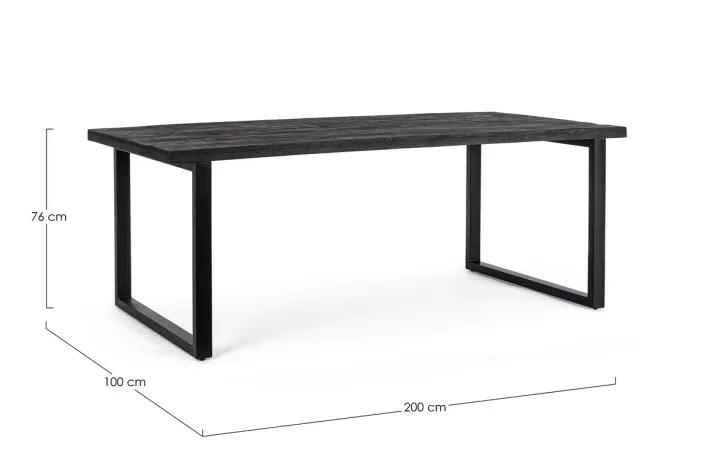 Bizzotto Tavoli>TAVOLO IN LEGNO 200X100 - HASTINGS