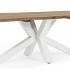 Bizzotto Tavoli>TAVOLO IN TEAK RICICLATO BIANCO PM01 - RAMSEY
