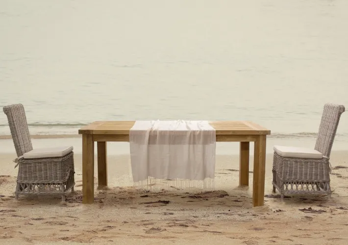 Bizzotto Tavoli>TAVOLO IN TEAK RICICLATO - BOUNTY