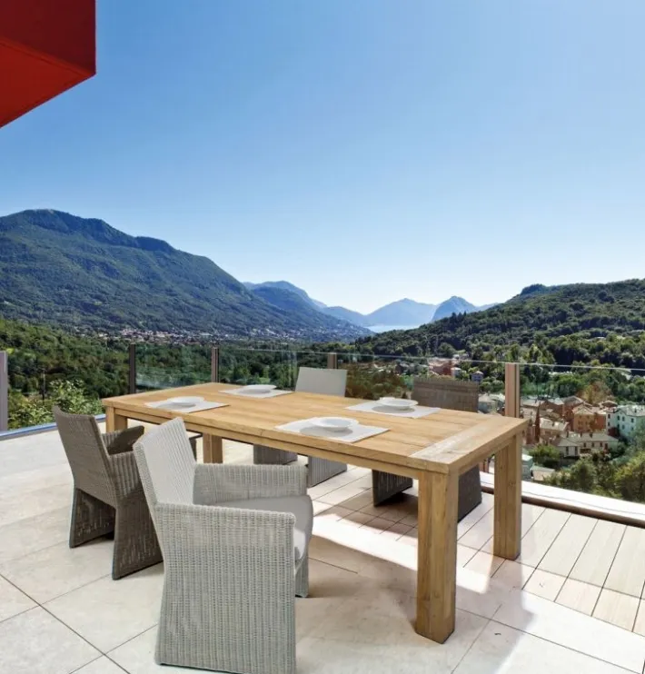 Bizzotto Tavoli>TAVOLO IN TEAK RICICLATO - BOUNTY