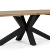 Bizzotto Tavoli>TAVOLO IN TEAK RICICLATO NERO PM02 - RAMSEY