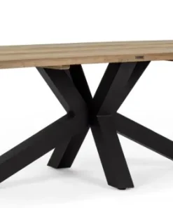 Bizzotto Tavoli>TAVOLO IN TEAK RICICLATO NERO PM02 - RAMSEY