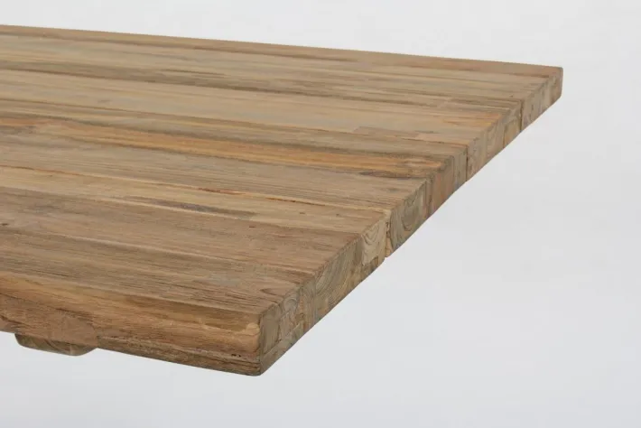Bizzotto Tavoli>TAVOLO IN TEAK RICICLATO NERO PM02 - RAMSEY