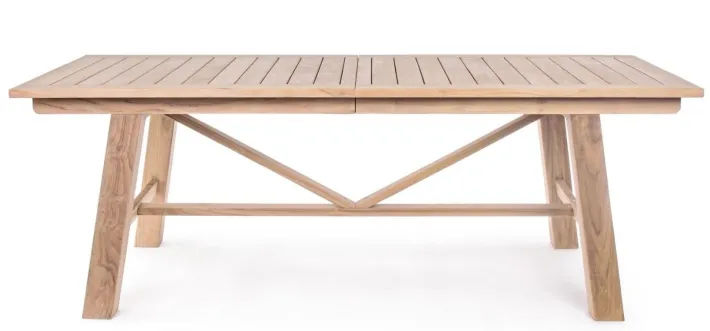 Bizzotto Tavoli>TAVOLO IN TEAK 220/300X100 - MARYLAND
