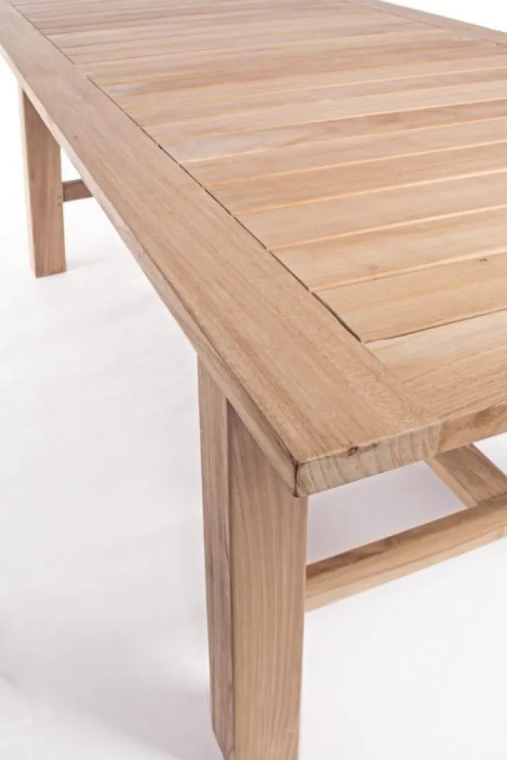Bizzotto Tavoli>TAVOLO IN TEAK 220/300X100 - MARYLAND