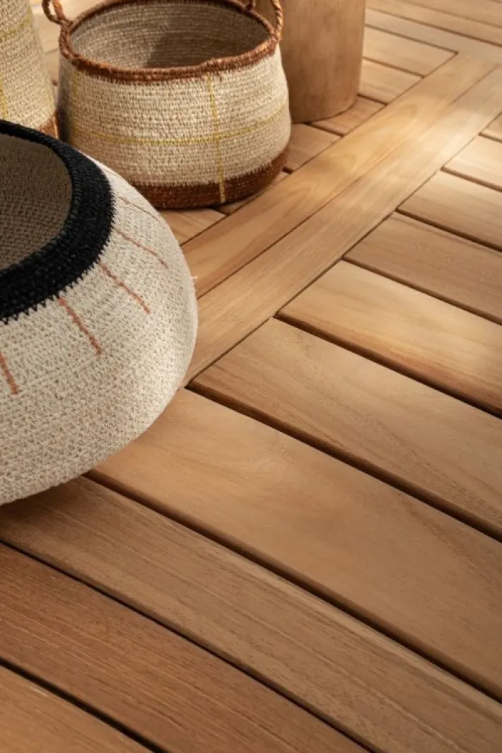 Bizzotto Tavoli>TAVOLO IN TEAK 220/300X100 - MARYLAND