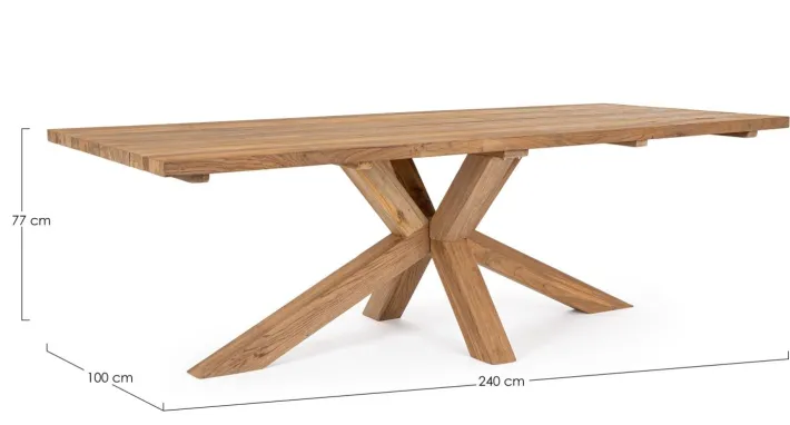 Bizzotto Tavoli>TAVOLO JERSEY 240X100