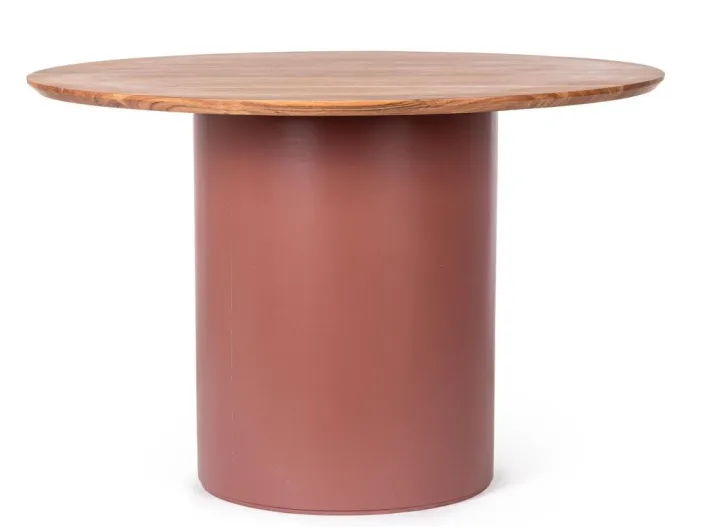 Bizzotto Tavoli>TAVOLO OJAS TERRACOTTA D115