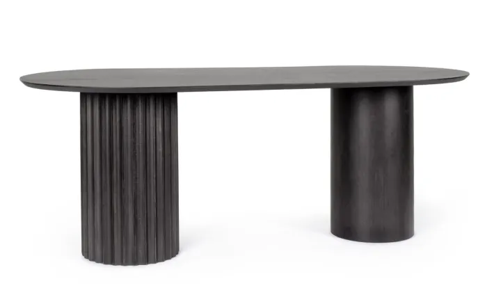 Bizzotto Tavoli>TAVOLO ORISSA NERO 200X90