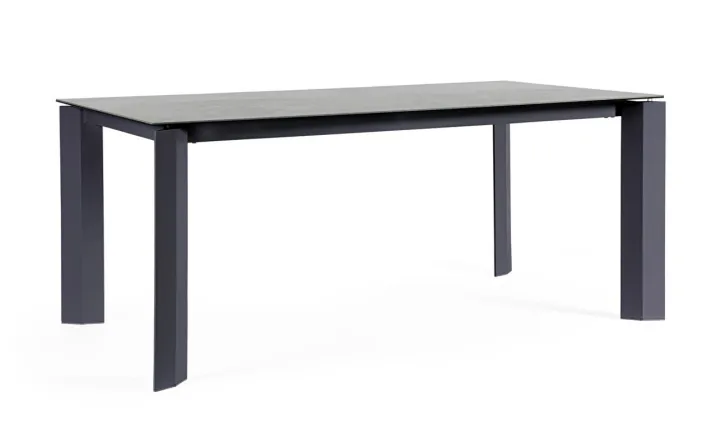 Bizzotto Tavoli>TAVOLO OTAVIO 180X95 ANTRACITE WG21