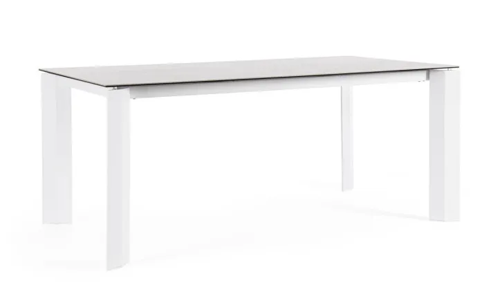 Bizzotto Tavoli>TAVOLO OTAVIO 180X95 BIANCO WG20