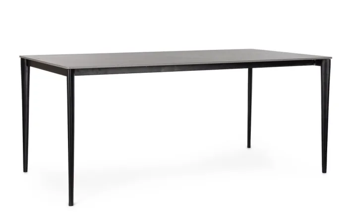 Bizzotto Tavoli>TAVOLO REIJA 180X90 NERO/GRIGIO
