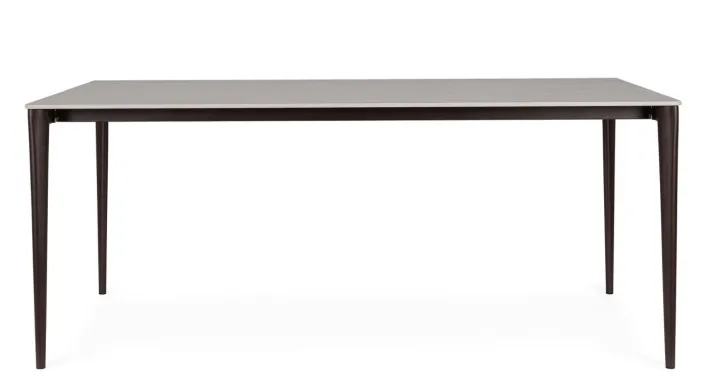 Bizzotto Tavoli>TAVOLO REIJA 180X90 RUST/GRIGIO CHIARO
