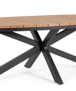 Bizzotto Tavoli>TAVOLO ZELMAR 218X115 ANTRACITE YK13
