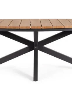 Bizzotto Tavoli>TAVOLO ZELMAR 218X115 ANTRACITE YK13