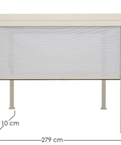 Bizzotto Pergole E Gazebo>TENDA RULLO PERGOLA OCEAN LATO 3M SETA