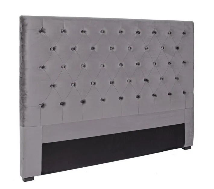 Bizzotto Letti>TESTIERA LETTO IN LEGNO GRIGIO SCURO 160 - CASPAR