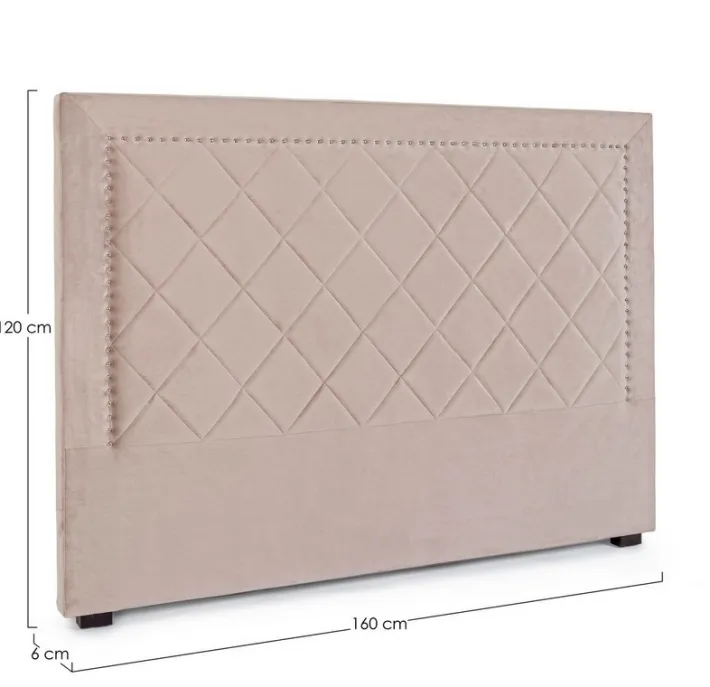 Bizzotto Letti>TESTIERA LETTO IN LEGNO GRIGIO 160 - AHURA