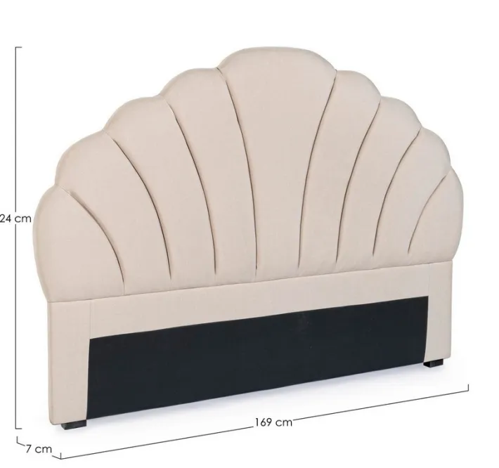 Bizzotto Letti>TESTIERA LETTO IN LEGNO NATURALE 169- AZAR