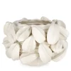 Bizzotto Vasi>VASO CARAMBOLA BIANCO H23