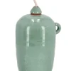 Bizzotto Oggettistica>VASO CON STOPPINO ESMA VERDE H18,5