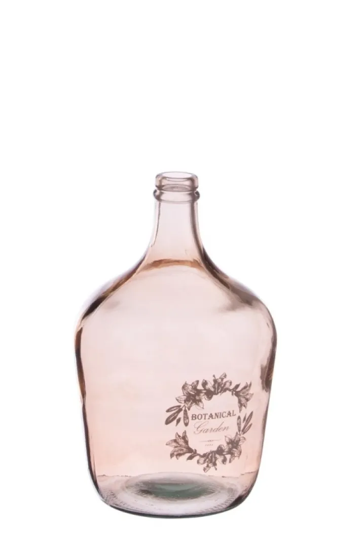 Bizzotto Vasi>VASO DAMIGIANA SCRAPPY VT ROSA H30