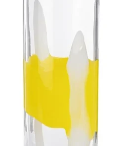 Bizzotto Vasi>VASO ERIDANUS VT GIALLO BIANCO H36