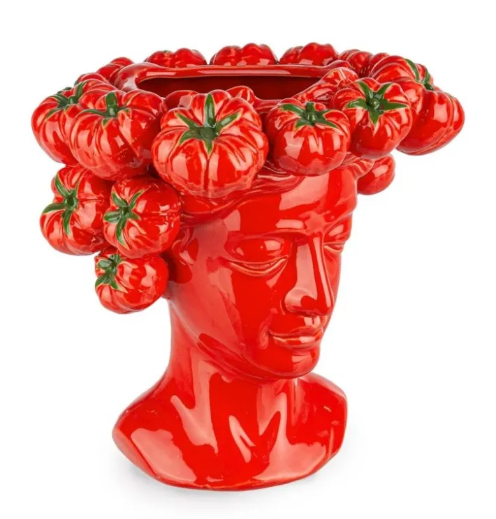 Bizzotto Vasi>VASO GAZPACHO LADY ROSSO H29