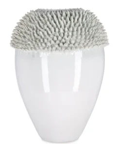 Bizzotto Vasi>VASO IKU BIANCO VERDE H47,5