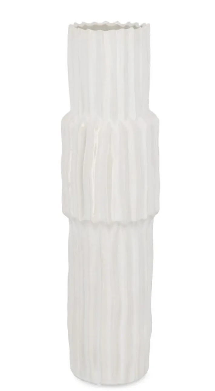 Bizzotto Vasi>VASO IKU TO BIANCO H75