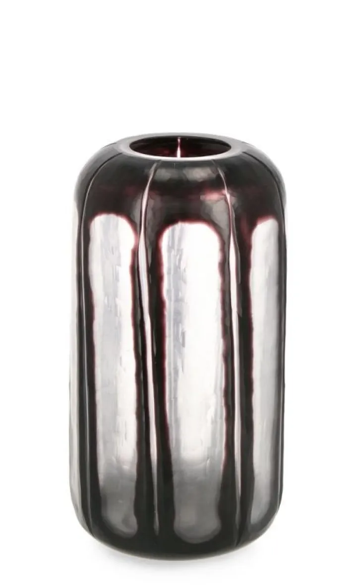 Bizzotto Vasi>VASO KIRINDA TO VT TRASPARENTE NERO H32