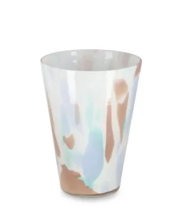 Bizzotto Vasi>VASO MATARA VT AZZURR MARRONE LUCIDO H24
