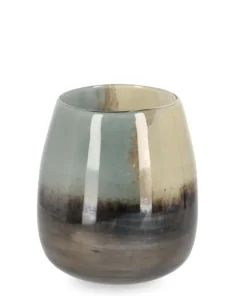 Bizzotto Vasi>VASO MERCURY BOMB VT MARRONE H18,6