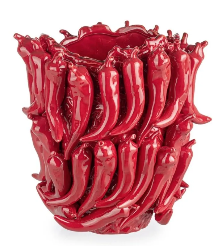 Bizzotto Vasi>VASO SPICY ROSSO H32