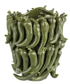 Bizzotto Vasi>VASO SPICY VERDE H32