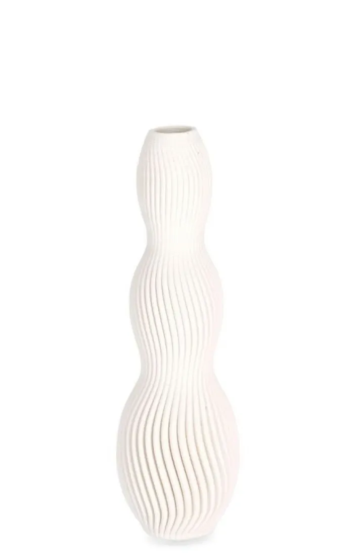 Bizzotto Vasi>VASO SVENNA BEIGE H28