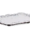 Bizzotto Vassoi E Centro Tavola>VASSOIO DEC HIKARI ANTIQUE WHI 18,5X12,5