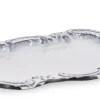 Bizzotto Vassoi E Centro Tavola>VASSOIO DEC HIKARI ANTIQUE WHITE 26,5X18