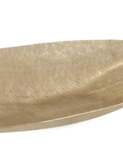 Bizzotto Coprivasi>VASSOIO DECORATIVO CLAMP ORO 44,5X24
