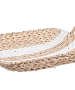Bizzotto Ceste Decorative>VASSOIO HEAVING RETT BIANCO 38X28