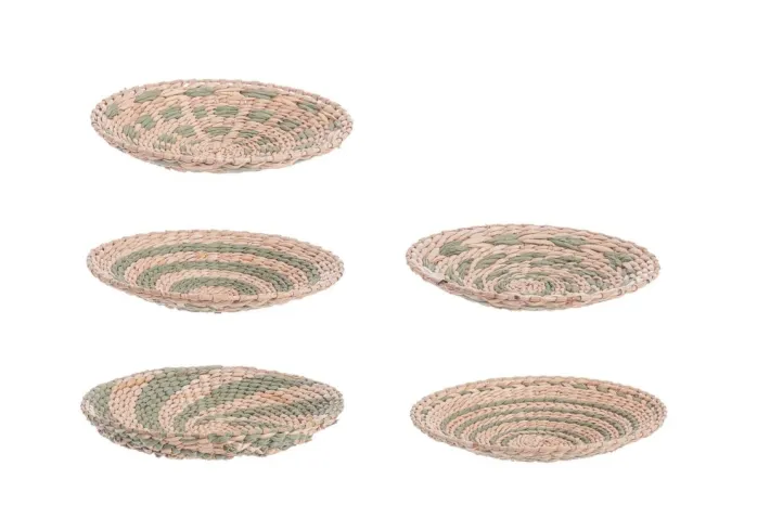 Bizzotto Ceste Decorative>VASSOIO ISLAS TO VERDE ASS5 D30